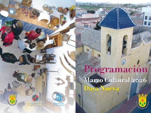 Programación Marzo Cultural 2026 Daya Nueva